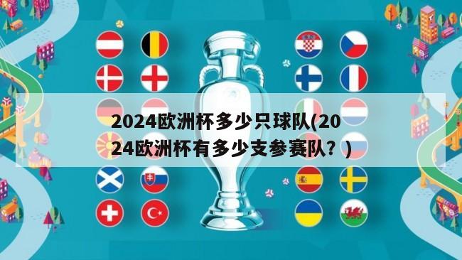 2024欧洲杯多少只球队(2024欧洲杯有多少支参赛队？)